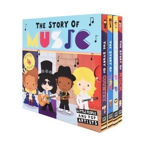 The Story of Music: 4-Book Boxed Set
- (Board Book)